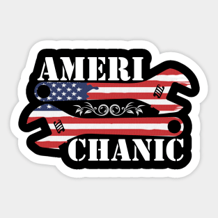 Ameri-Chanic Sticker